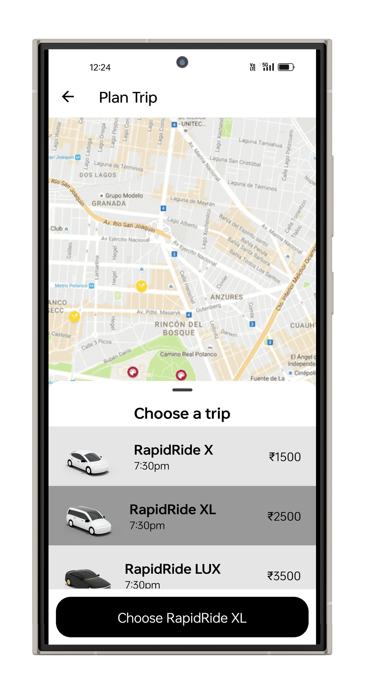 Taxi Booking App